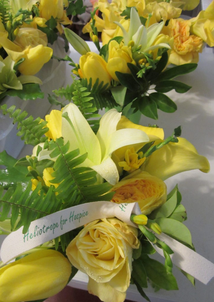 yellow arrangement